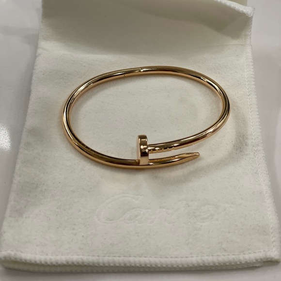 Cartier Jus Un Clou Bracelet - Size 17 - Picture 3 of 11